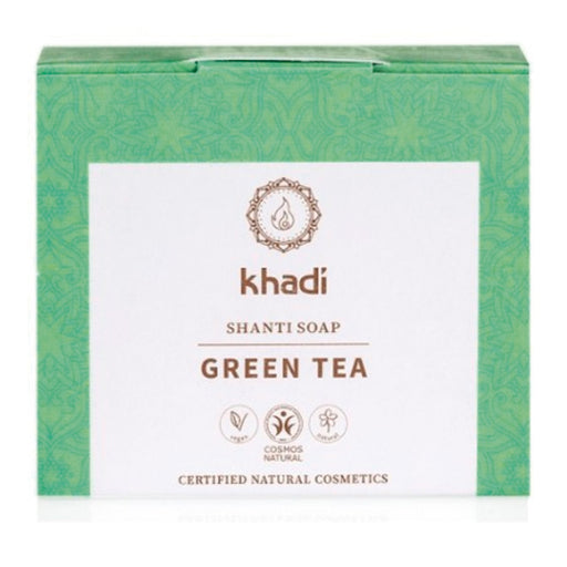 Shanti Sabonete Chá Verde 100 gr - Khadi - 1