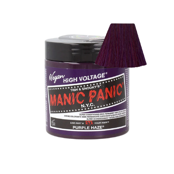 Tintura de cabelo semipermanente Maxi Classic - Manic Panic: Purple Haze - 7