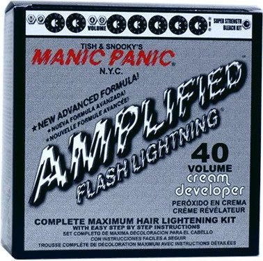 Kit Descoloração Flash Amplificado Clareamento 40 VOL. - Manic Panic - 1
