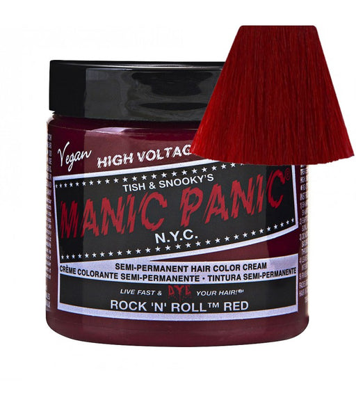 Corante Semipermanente Clássico 118ml - Manic Panic: Color - Rock &amp;#039;n&amp;#039; Roll Red