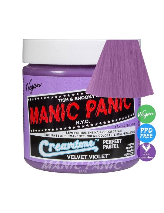 Corante Semi-Permanente Clássico de Creamtone - Manic Panic: Velvet Violet - 1