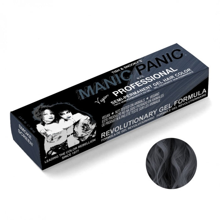Corante de Fantasia Semi-Permanente Profissional 90ml - Manic Panic: Smoke Screen - 5
