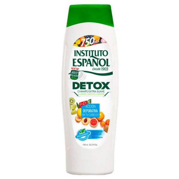 Shampoo Extra Suave 750 ml - Detox - Instituto Español - 1