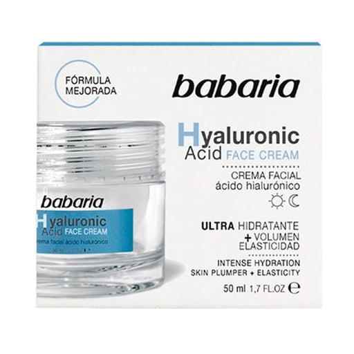 Creme facial de ácido hialurônico - Babaria - 1