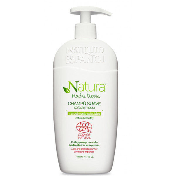 Shampoo Suave 500 ml - Natura Madre Tierra Ecocert - Instituto Español - 1