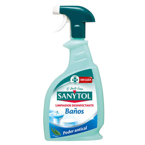 Limpador Desinfetante Banheiros Poder Antical 750 ml - Sanytol - 1