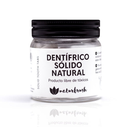 Pasta de dente sólida natural 120 comprimidos - Naturbrush - 1