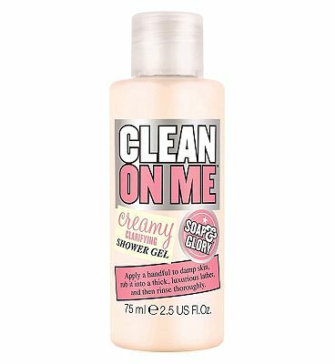 Clean on Me Gel de Banho Esclarecedor Cremoso 500 ml - Soap & Glory - 1