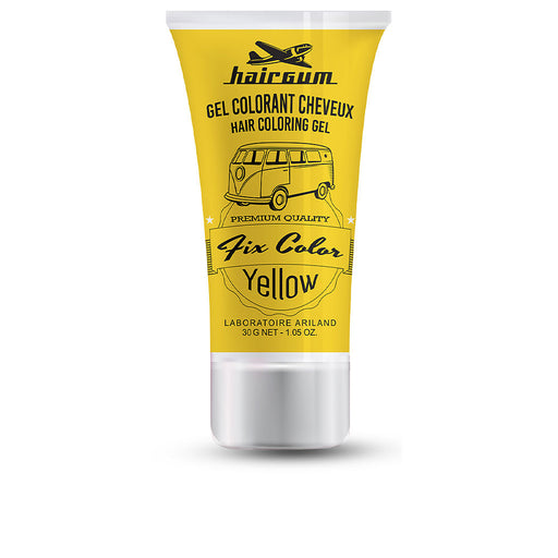 Colorante em gel Fix Color #amarelo - Hairgum - 1