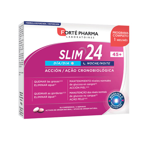 Slim 24 45+ Dia e Noite Ação 56 Comprimidos - Forté Pharma - 1