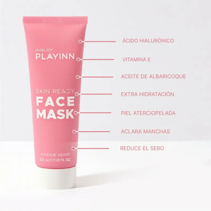 Máscara Facial Hidratante - Skin Ready - Inglot - 3