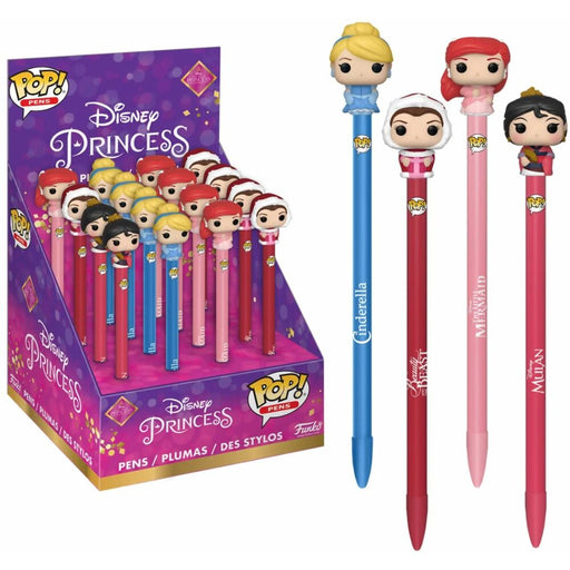 Pen Topper Disney Princess - Funko: Kit 16 Bolígrafos - 4 Princesas - 1