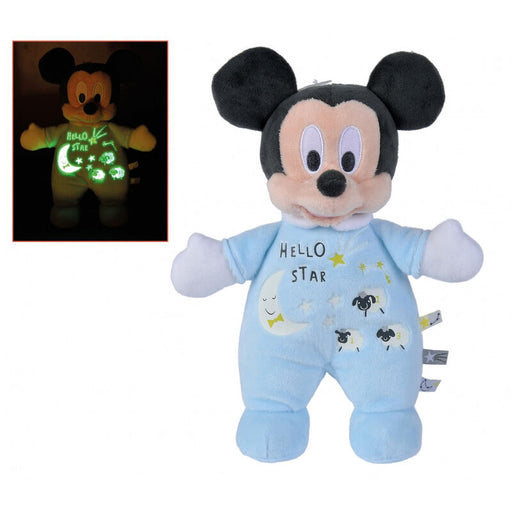 Peluche Brilha no Escuro Mickey Disney Soft 25cm - Simba - 1
