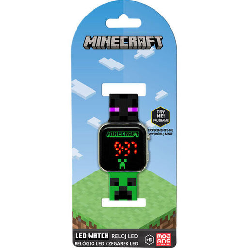 relógio de led minecraft - Kids Licensing - 1