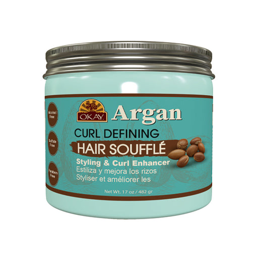 Souffle Argan Curl Definindo 17,oz 482 gr - Okay - 1