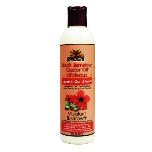 Leave in Black Jamaican Castor Oil &amp; Hibiscus Leave in Conditioner 8.oz / 237 ml - Okay - 1