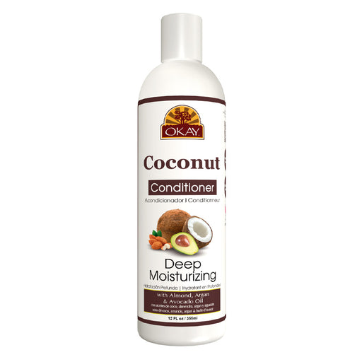 Acondicionador Coconut Oil Hidratação Profunda 12oz / 355 G - Okay - 1