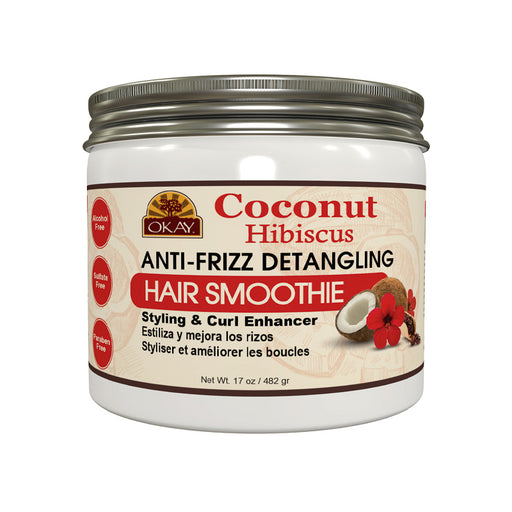 Smoothie Coco Hibiscus Curl Anti-frizz Detangling Hair 17.oz / 482 gr - Okay - 1