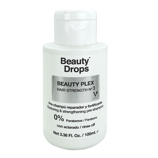 Beauty Plex Hair Strength Nº3 Pré-Shampoo Reparador e Fortificante 100 ml - Beauty Drops - 1