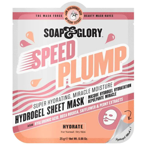 Máscara Hidratante de Hidrogel Speed Plump Miracle - Soap & Glory - 1