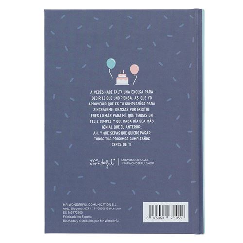 livro de feliz aniversario - Mr. Wonderful - 8